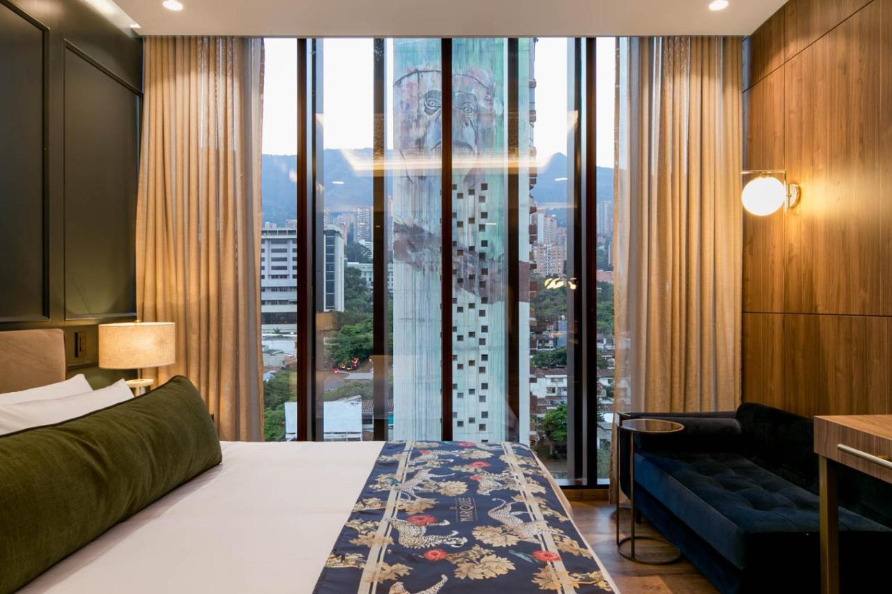 Hotel Marquee Medellín Exterior foto A room at the hotel