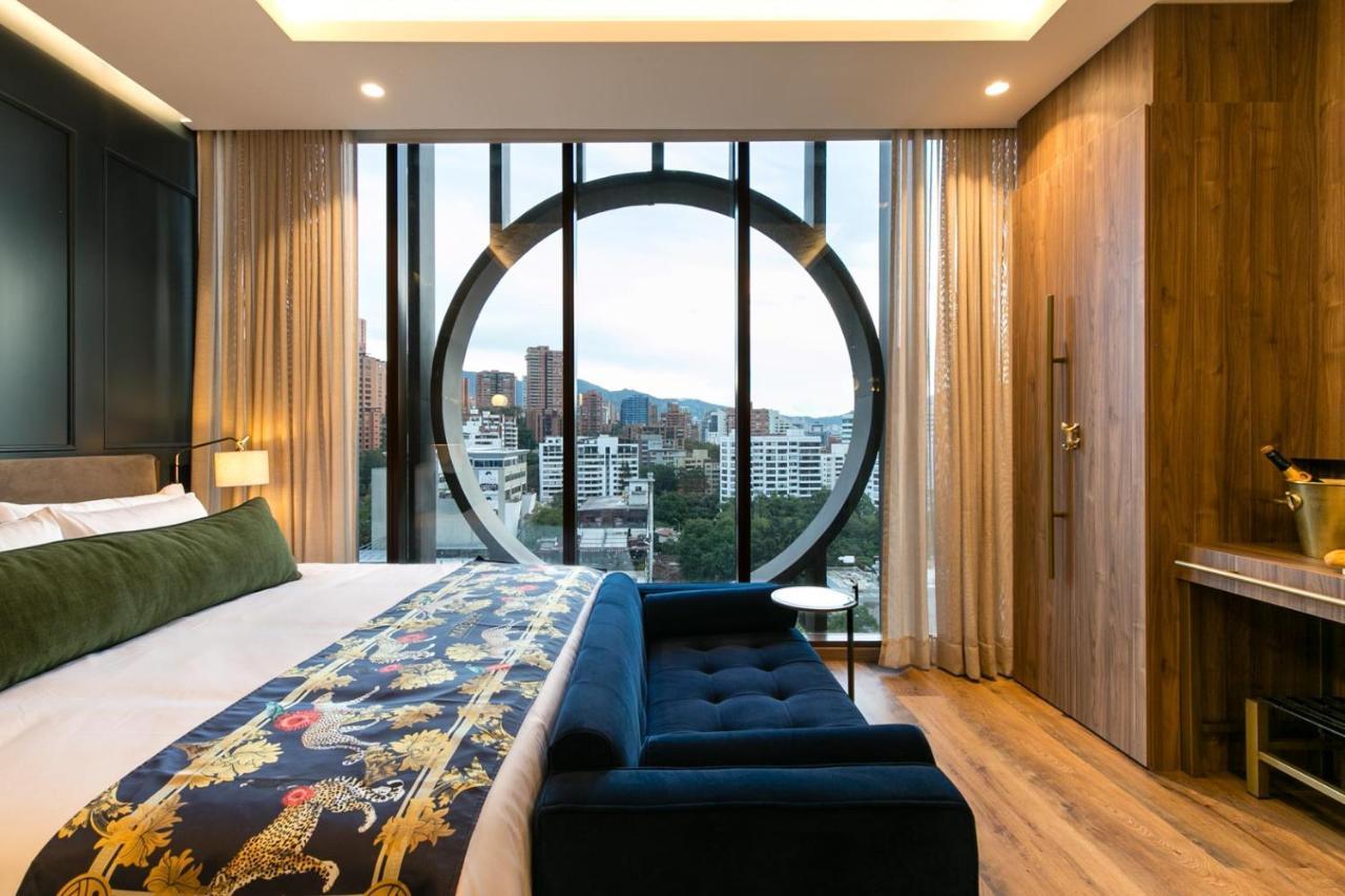 Hotel Marquee Medellín Exterior foto A room at the hotel