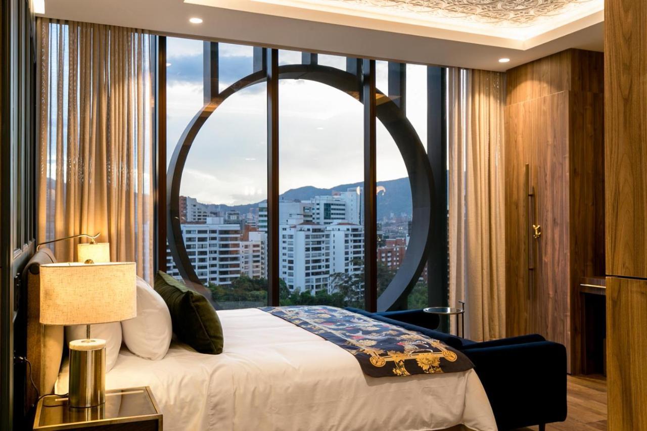 Hotel Marquee Medellín Exterior foto A bedroom at the hotel